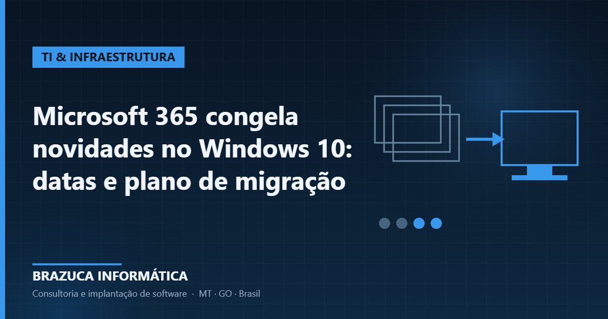 Ilustração de migração de estações antigas para computador novo, representando Windows 10 para Windows 11